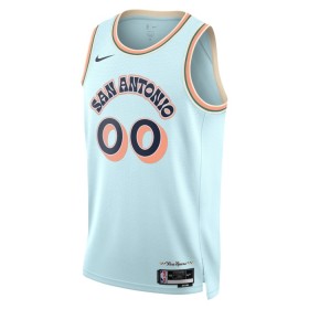 Muške NBA Dres San Antonio Spurs Personalizirani Nike 2024-25 City Edition Plava Swingman